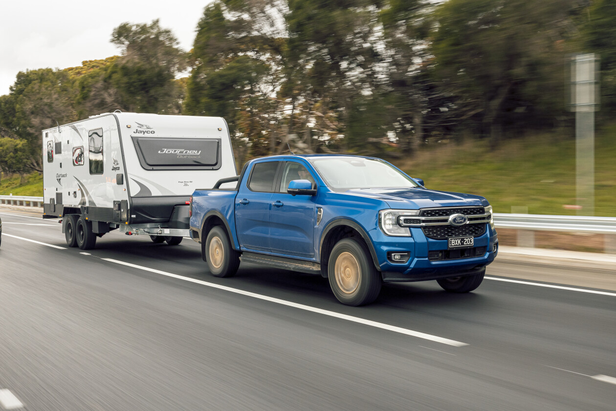 Towing with the 2023 Ford Ranger Sport V6 and XLT I4